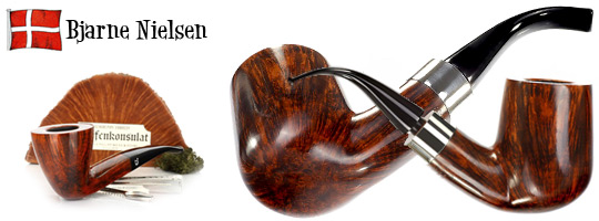Bjarne Nielsen Handemade Pipes at Pipe-Embassy