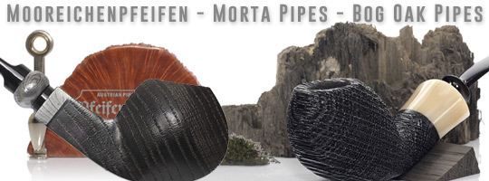 Mooreichenpfeifen - Morta Pipes - Bog Oak Pipes im Pfeifenkonsulat Mooreichenpfeifen - Morta Pipes - Bog Oak Pipes im Pfeifenkonsulat