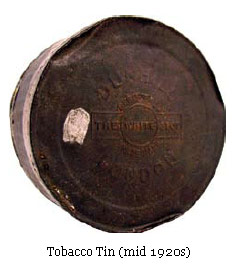 picture: Tobacco Tin (mid 1920s)
