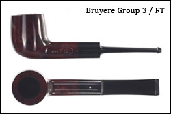 Dunhill "White Spot" Combo Set Bruyere