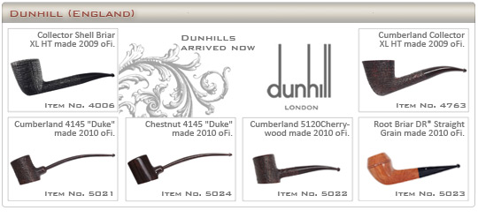 Dunhill neu eingelangt