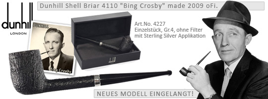 Dunhill Shell Briar 4110 Bing Crosby made 2009 oFi.