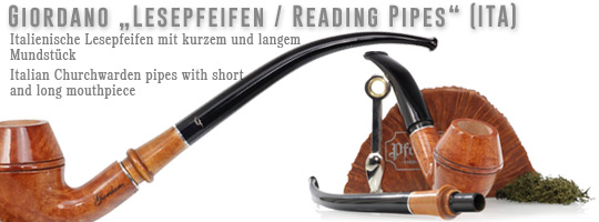 Giordano Reding Pipes / Lesepfeifen made in Italy Giordano Reding Pipes / Lesepfeifen made in Italy