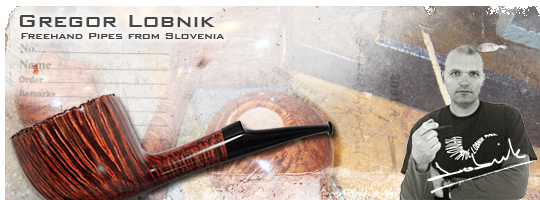 Gregor Lobnik, Pipe maker from Slovenia