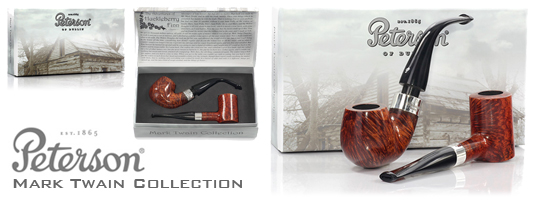 Peterson "Mark Twain Collection" 2er Set Limited Edition