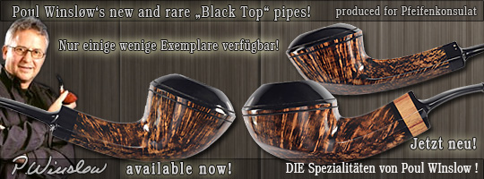 Poul Winsl�w neue Black Top Pfeifen - coming soon