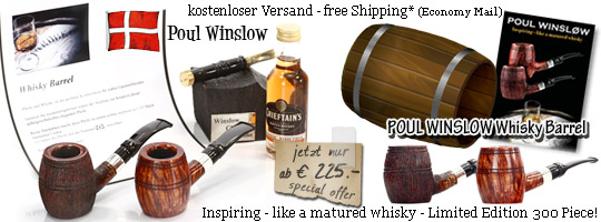 Poul Winslow Whisky Barrel 9mm Filter
