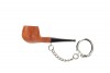 Key fob "Pipe" briar
