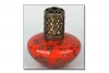 Fragrance Candle "Imperial Treasure" red/gold 15cm
