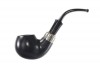 Peterson PPP Ebony silver Nr.XL302 Fishtail, 9mm Filter