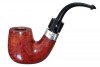 Peterson "House Pipe XXL" Silver Terracotta Bent 9mm Filter