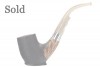 Luigi Viprati "da pipa dell'anno 2010" No.041/200 Sterling Silver sand 9mm