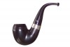 Peterson Sherlock Holmes "Baskerville" Ebony Sterling 9mm Filter