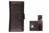 Flachmann 45ml mit Cigar Tube & Cutter im Lederetui