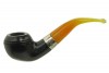 Peterson Cara Yellow 999 Sterling Silver ebony 9mm Filter