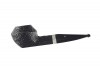 Dunhill Shell Briar 4117 Sterling Silver made 2001 oFi.