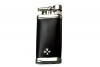 Sillem's Corona Old Boy Emaille black Sterling Silber
