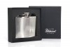 Hip Flask Peterson Nr.146, 4oz chrome with gravure range