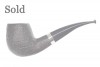 Sven! Pipes "Superior" sandblast handcut Silver oFi. - SOLD!