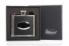 Flachmann Peterson Nr.142, 4oz chrom, black
