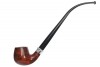 Passatore Lesepfeife brown smooth 9mm Filter