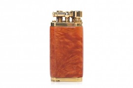 Corona Old Boy gold plated/Bruyere glatt natural 64-5009