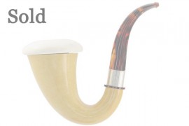 Strambach Calabash Sterling Silver 9mm Filter - SOLD!