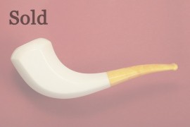 A. Bauer Block Meerschaum Pfeife oFi. - SOLD!
