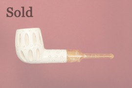 A. Bauer Block Meerschaum Pfeife oFi. - SOLD!