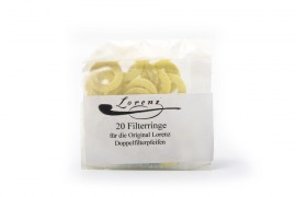Lorenz Filterringe f�r Doppelfilterpfeifen 20 St�ck Pkg.